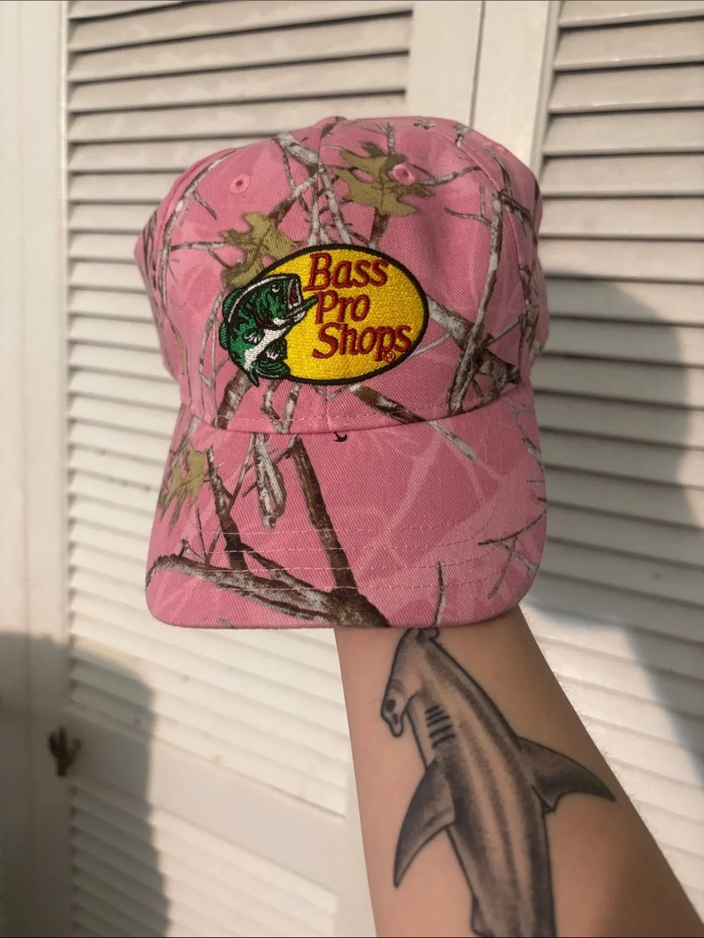 Bass Pro Shops Pink Camo Kids Hat with Logo
